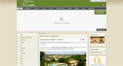 Desktop Screenshot of ilcasaletto.it