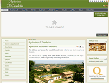 Tablet Screenshot of ilcasaletto.it